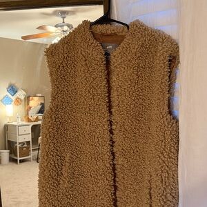 Anthropologie Tan Teddy Jacket